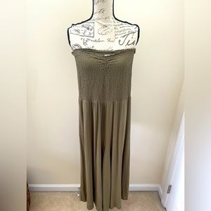 Worn Once!! Aerie Smocked Jumpsuit, Size M